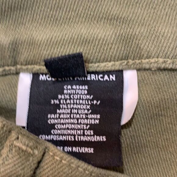 Modern American Women's Farrah Long Utility Full Jeans - Picture 10 of 11